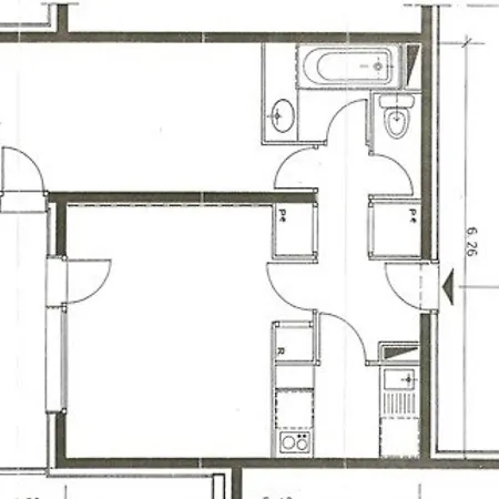 2 Pièces à Pour 6 Pers, Balcon, Animaux Acceptés - Fr-1-291-764 Valmorel